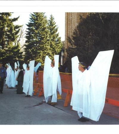 Angel Action in Laramie, Wyoming