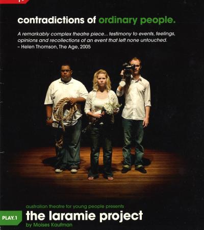 Program from The Laramie Project