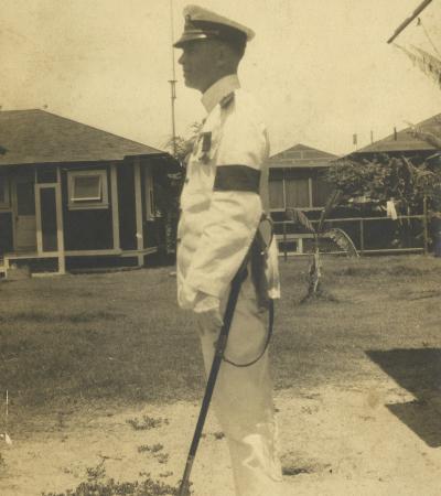 A photograph of U.S. Navy officer Charles C. Hiles