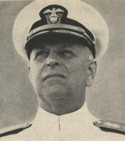 Portrait of Husband E. Kimmel in U.S. Navy uniform